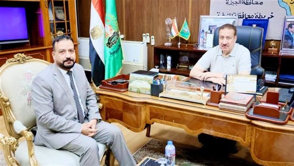 محافظ المنوفية ومدير