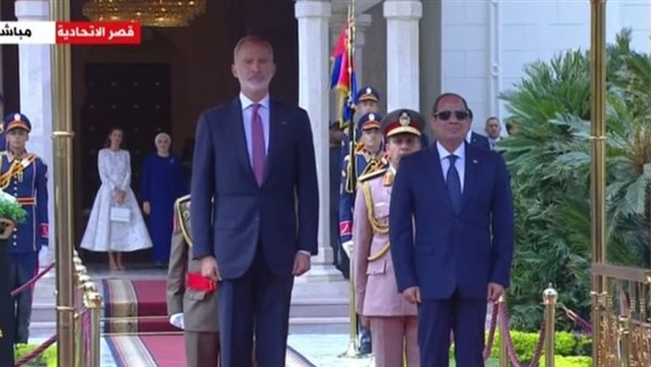 السيسي وملك أسبانيا