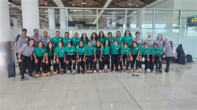 بعثة منتخب مصر للكرة النسائية تحت 20 سنة تصل مالابو استعدادًا لمواجهة غينيا الاستوائية