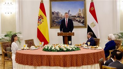 ملك إسبانيا لـ الرئيس السيسي: وجدنا حفاوة استقبال في بلدكم العزيز.. وبيننا ثقافتان متجذرتان