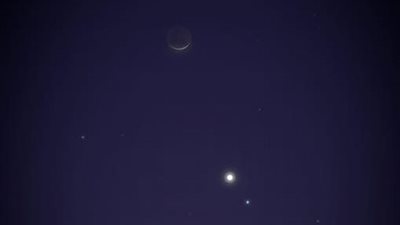 اقتران القمر بالزهرة.. الوطن العربي يشهد ظاهرة فلكية مميزة فجر الجمعة 