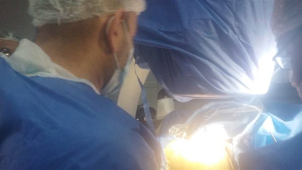 جانب من الجراحة 