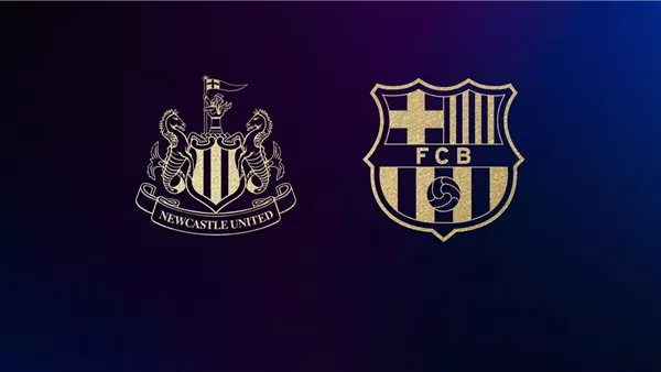 برشلونة ونيوكاسل