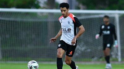 عمر جابر يشارك في مران الزمالك الجماعي بعد التعافي من الإصابة 