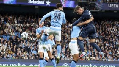 نتيجة مباراة مانشستر سيتي ونابولي في دوري الأبطال.. التعادل السلبي يحسم الشوط الأول