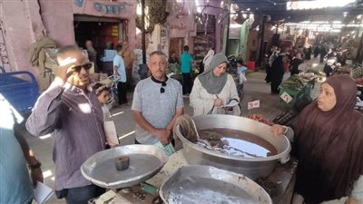 ضبط سلع فاسدة ومخالفات في حملة مكبرة بأسواق الوادي الجديد