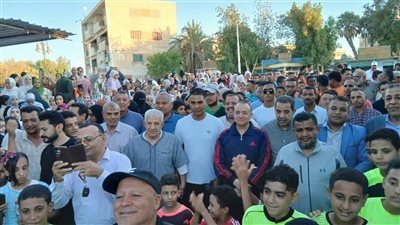 ماراثون رياضي وسلع مخفضة.. تنفيذ حزمة أنشطة رياضية وخدمية بالوادي الجديد | صور 