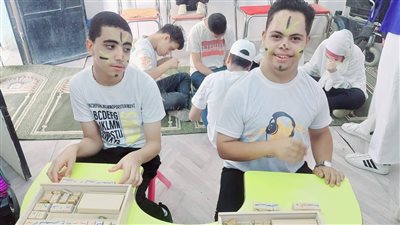 تنظيم احتفالية لتنمية مهارات الأطفال من ذوي الهمم بالوادي الجديد | صور 