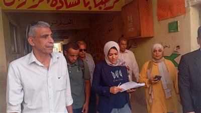 نائب محافظ القليوبية تتفقد المدارس لمتابعة الاستعدادات للعام الدراسي الجديد