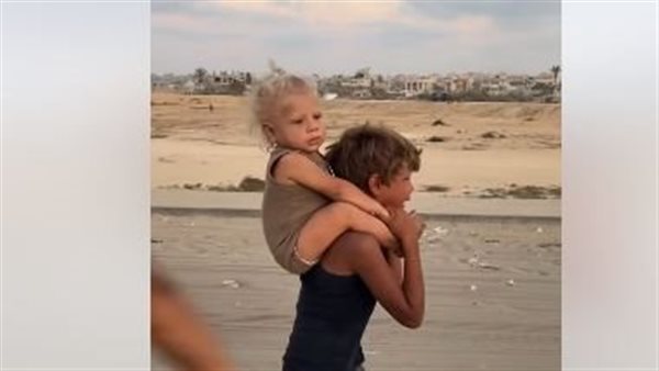 فيديو مؤثر لطفل نازح