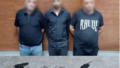 منتحلو صفة.. القبض على المتهمين بالسطو على محل بمصر القديمة