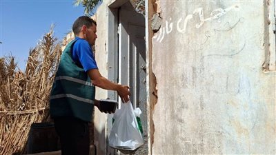 توزيع 5 آلاف وجبة غذائية للأولى بالرعاية في الوادي الجديد