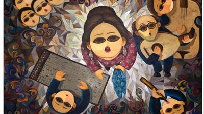 احتفاءً بأم كلثوم.. الفنان طه قرني يفتتح معرضا تشكيليا بعنوان الست فوق الرأس غدًا