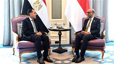 رئيس سنغافورة لـ مدبولي: مصر لديها إمكانيات واعدة غير مستغلة.. والوقت مناسب لدعم التعاون
