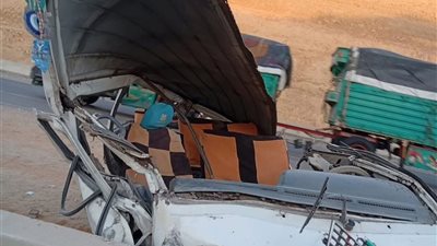 إصابة 20 شخصًا في انقلاب ميكروباص على محور 30 يونيو بالإسماعيلية