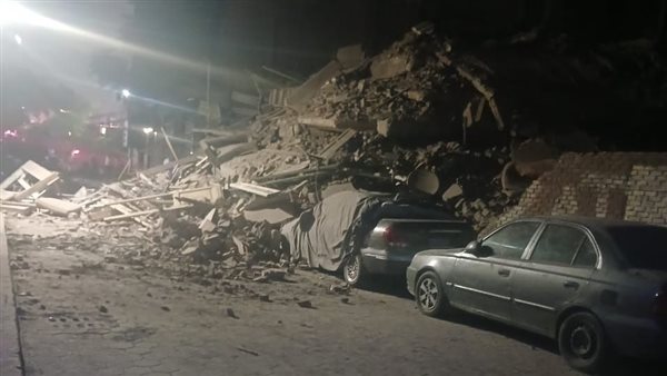 انهيار عقار - أرشيفية