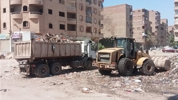  رفع 940 طن مخلفات