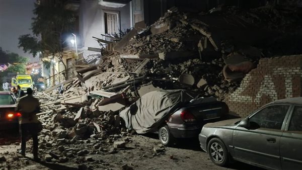 العقار المنهار بحي