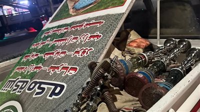 حملة ليلية لإزالة الإشغالات ومصادرة الشيشة في الوادى الجديد| صور