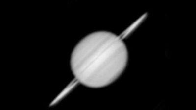 القرص مضاء بالكامل.. كوكب زحل يتقابل بالشمس اليوم