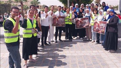 بيوت التطوع بصندوق مكافحة الإدمان داخل الجامعات تستقبل الطلاب لرفع الوعي بخطورة تعاطي المواد المخدرة 