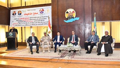 محافظ الفيوم يشهد تدشين مبادرة صحح مفاهيمك لمواجهة الفكر المتطرف والمفاهيم المغلوطة
