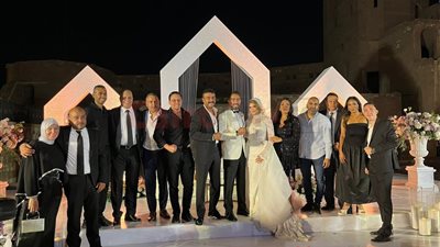 بحضور أحمد العوضي.. المخرج محمد عبد السلام يحتفل بزفافه وسط أجواء عائلية | صور