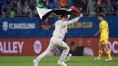 ظهور علم فلسطين.. برشلونة يكتسح خيتافي بثلاثية نظيفة في الدوري الإسباني