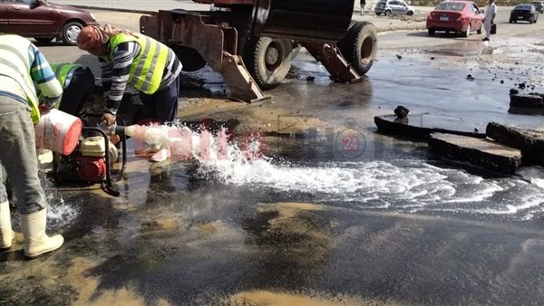 إصلاح كسر ماسورة