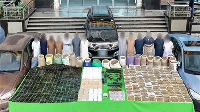 إحباط تهريب مخدرات بـ 125 مليون جنيه وضبط التشكيل العصابي متلبسا