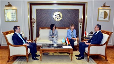 وزير التموين يلتقي منسقة الأمم المتحدة بمصر لبحث تعزيز التعاون في الأمن الغذائي والتحول الرقمي