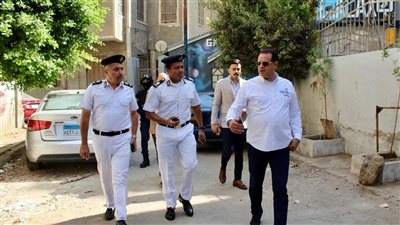 مدير أمن الفيوم يقود حملة مكبرة على السيارات المخالفة بالشوارع الجانبية