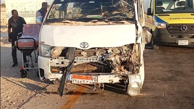 إصابة 9 فتيات في انقلاب ميكروباص أمام مدخل قرية أميوط بالغربية