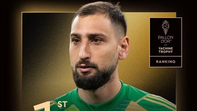 دوناروما يفوز بجائزة أفضل حارس مرمى خلال حفل جوائز الكرة الذهبية 2025