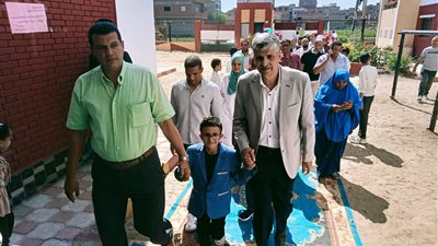 المنوفية تفتتح مدرسة الشهيد محمد علي فرج بحضور حفيد البطل