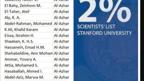  أفضل 2% من علماء