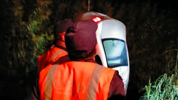 انقلاب سيارة ملاكي