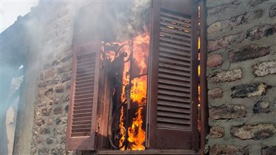 دون إصابات.. السيطرة على حريق في منزل بالفيوم