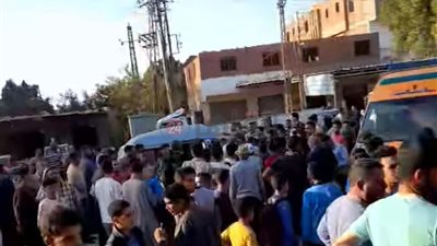 مصرع سائق إثر حادث تصادم سيارة سوزوكي وتريلا بالسادات في المنوفية