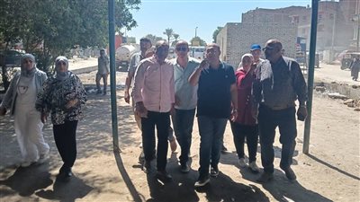 بتوجيهات محافظ الجيزة.. قيادات مدينة كرداسة يتفقدون موقع إنشاء الموقف الجديد | صور