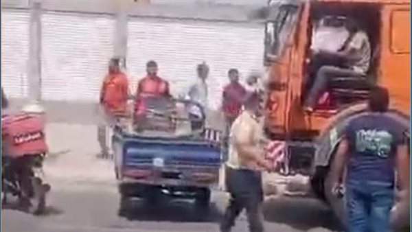 جانب من المشاجرة