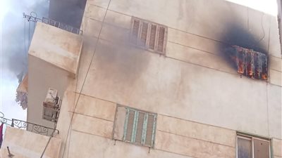 السيطرة على حريق في وحدة سكنية بحي الكويت بالسويس
