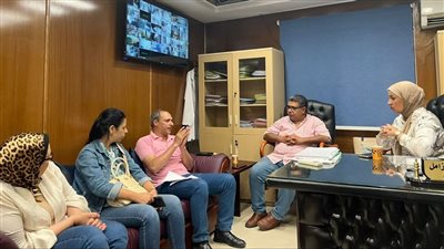 تفاصيل اجتماع اللجنة التنسيقية بمستشفى العامرية بالإسكندرية