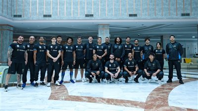 وصول فريق تابوتي البرازيلي إلى العاصمة الإدارية للمشاركة في بطولة العالم للأندية لكرة اليد