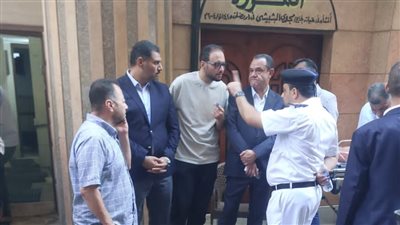 مدير أمن الغربية ونائب المحافظ يتفقدان موقع حريق مصنع المحلة