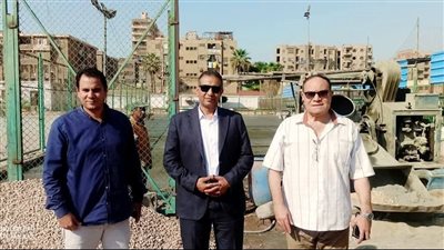 وكيل شباب القليوبية يتابع أعمال إنشاء ملاعب البادل بمركز التنمية الشبابية في قليوب