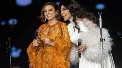 بعد نجاح حفلها بلندن.. أحلام تُهنئ أنغام بعودتها بعد وعكتها الصحية: نجاحك نجاح للفن العربي كله