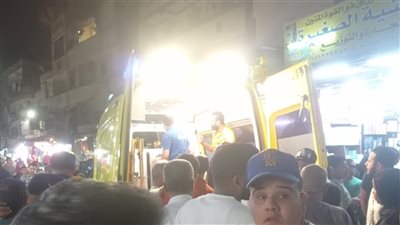 ننشر أسماء والحالة الصحية لمصابي انهيار سقف عقار بمنطقة الدخيلة بالإسكندرية