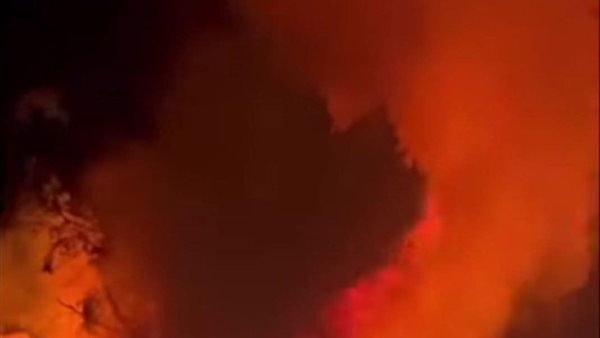 حريق داخل الزرعات