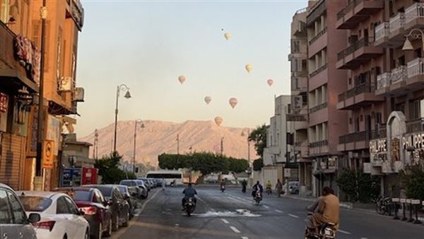 البالون بسماء الأقصر